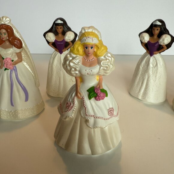 Vintage Barbie Bride Mcdonalds Happy Meal Toys  Lot 1991-1992 Bride Figure Dolls - Picture 4 of 7